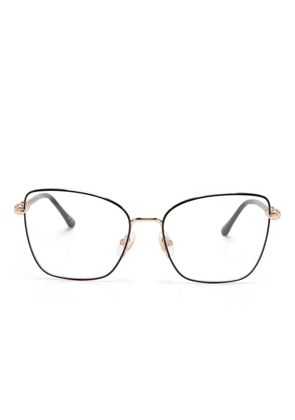 Carolina Herrera butterfly-frame glasses - Black