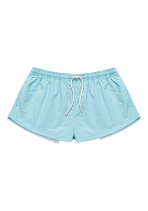 Mainless drawstring beach mini shorts - Blue