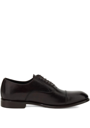 Boggi Milano leather Oxford shoes - Brown