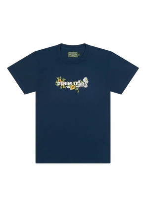 Denim Tears logo-print T-shirt - Blue