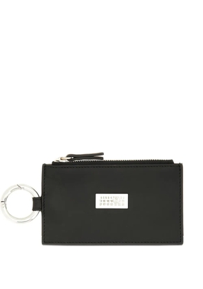 MM6 Maison Margiela zip keyring wallet - Black