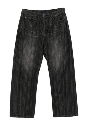 Juun.J straight-leg denim - Black