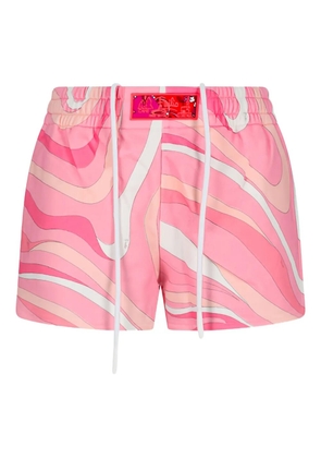 PUCCI swirl-print shorts - Pink