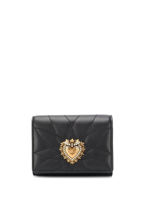 Dolce & Gabbana small Devotion continental wallet - Black