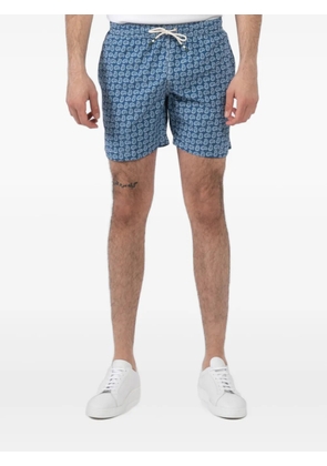 HARTFORD paisley-print shorts - Blue