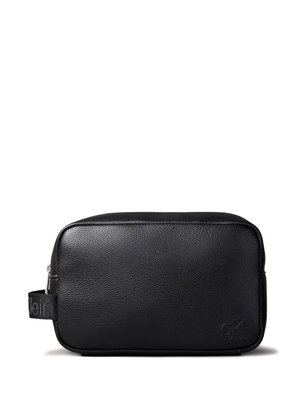 Calvin Klein zip wash bag - Black