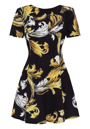 Versace Jeans Couture Barocco mini dress - Black