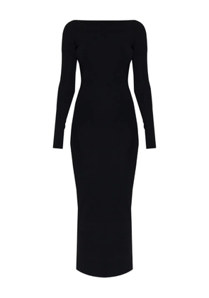 ENTIRE STUDIOS long-sleeve midi dress - Black