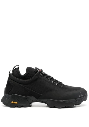 ROA Double Neal canvas sneakers - Black