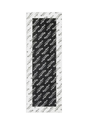 Kenzo monogram edge scarf - Black