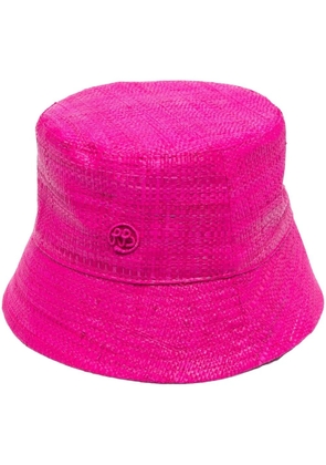 Ruslan Baginskiy embroidered-logo bucket hat - Pink