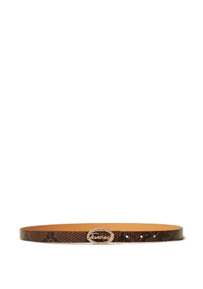 TWINSET embellished-buckle belt - Brown