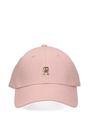 Tommy Hilfiger logo-plaque baseball cap - Pink