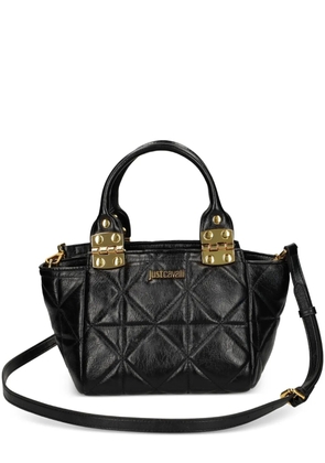 Just Cavalli quilted tote bag - Black