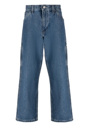 Levi's patch-detail wide-leg trousers - Blue