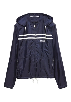 Prada oversized lightweight jacket - Blue