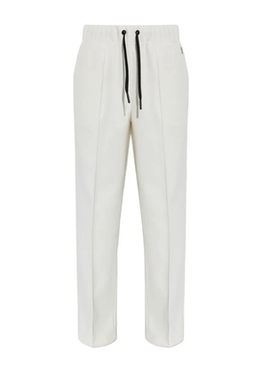 Moncler Grenoble drawstring logo track pants - White