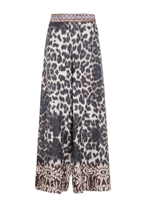 Pierre-Louis Mascia Cialda palazzo pants - Black