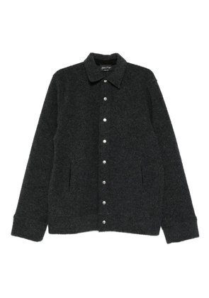 Andrea Ya'aqov wool-blend shirt jacket - Black