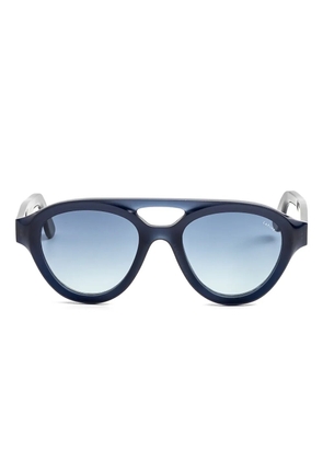 Lapima Jobim round-frame sunglasses - Blue