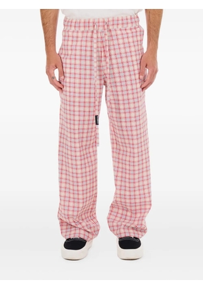Nahmias Summerland plaid-pattern trousers - Neutrals