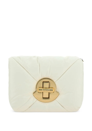 Moncler mini Puff crossbody bag - White