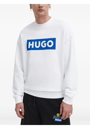 HUGO logo-print sweatshirt - White