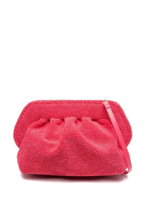 Themoirè bouclé clutch bag - Pink