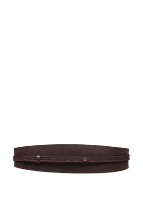 Niu leather belt - Red