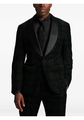Ralph Lauren RRL shawl-collar corduroy tuxedo jacket - Green