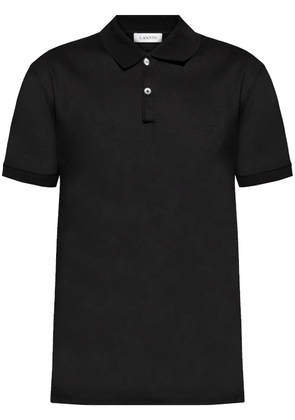 Lanvin cotton polo shirt - Black