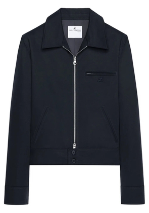 Courrèges zip-up jacket - Blue