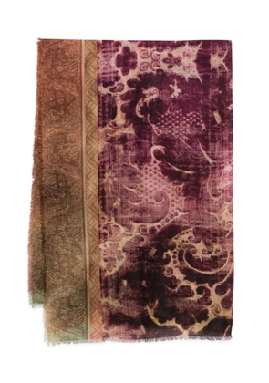 Pierre-Louis Mascia cashmere scarf - Purple