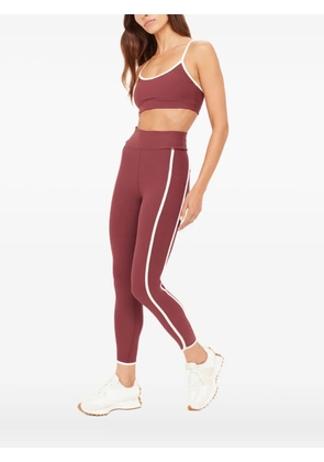 The Upside Samara Bowie contrast trim sports bra - Red
