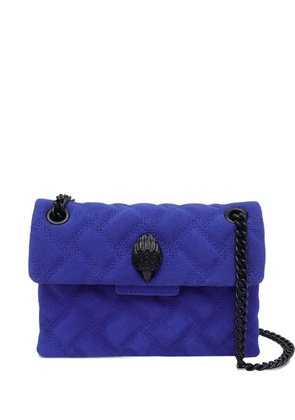 Kurt Geiger London quilted leather shoulder bag - Blue