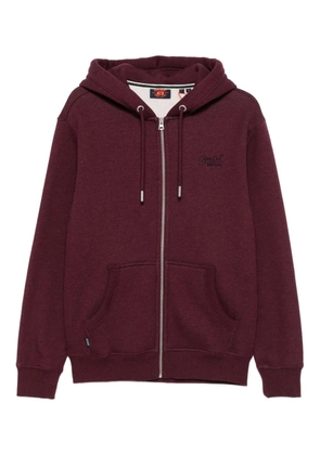 Superdry zip-up hoodie - Red