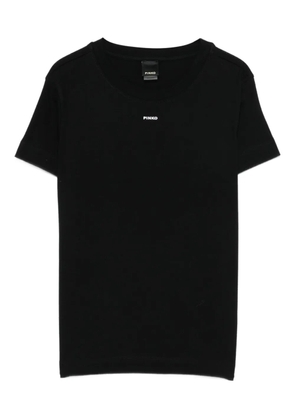 PINKO crew-neck short-sleeve top - Black