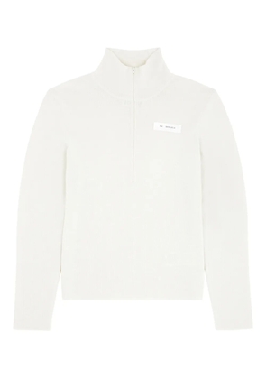 MM6 Maison Margiela zip mock-neck sweater - Neutrals