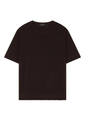 Alanui crew neck T-shirt - Brown