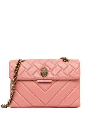 Kurt Geiger London quilted chain cross body bag - Pink