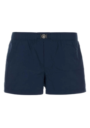 Versace Medusa-plaque swim shorts - Blue