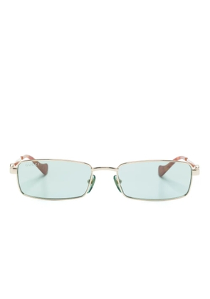 Gucci Eyewear rectangle-frame sunglasses - Green