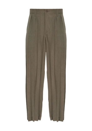 Homme Plissé Issey Miyake pleated pants - Green