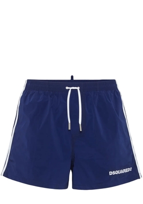 DSQUARED2 elasticated drawstring swim shorts - Blue