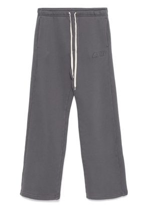 Autry jersey-texture track pants - Grey