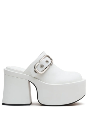 Marc Jacobs The J Marc leather clogs - White