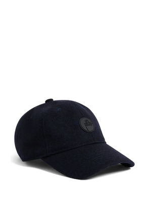 Fusalp logo-patch wool cap - Blue
