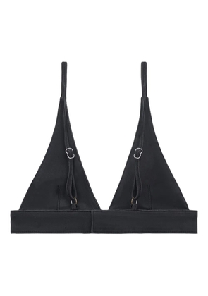 RTA Sofia denim top - Black