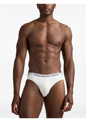 Polo Ralph Lauren pack of 3 logo waistband briefs - White