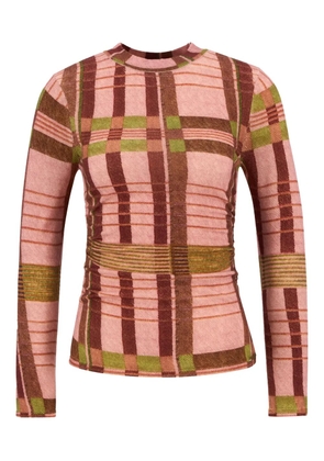 FARM Rio x Barbour Thalita long-sleeves top - Pink